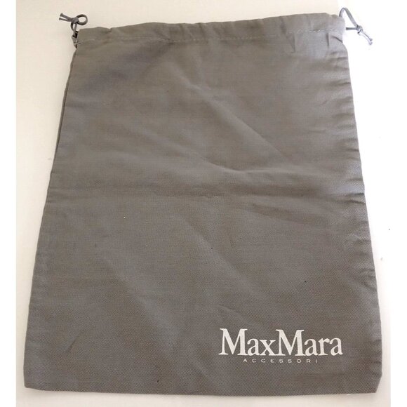 MAX MARA Dust Bag Lot of 3 Grey Beige Dustbags Medium Size Lot - Picture 3 of 13